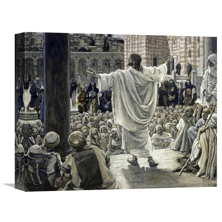 Global Gallery Jerusalem Jerusalem On Canvas by James Tissot